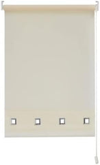 Natural Square Eyelet Light Filtering Roller Blinds