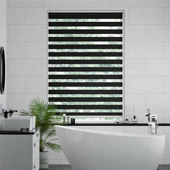 Black Zebra Day & Night Roller Blinds – Modern Light Control