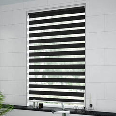 Black Zebra Day & Night Roller Blinds – Modern Light Control