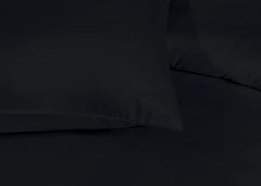 Plain Microfiber Duvet Cover Set with Pillowcases