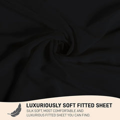40cm Deep Microfiber Fitted Sheet – Soft & Durable