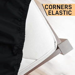 40cm Deep Microfiber Fitted Sheet – Soft & Durable