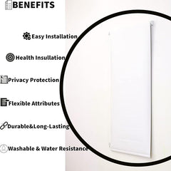 White Thermal Blackout Roller Blind – Full Light Block