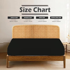 Soft 30cm Microfiber Fitted Sheet – Deep Pocket Bedding