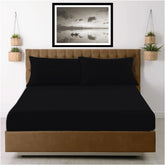 40cm deep pocket and 4th corner elastic on microfiber fitted sheet