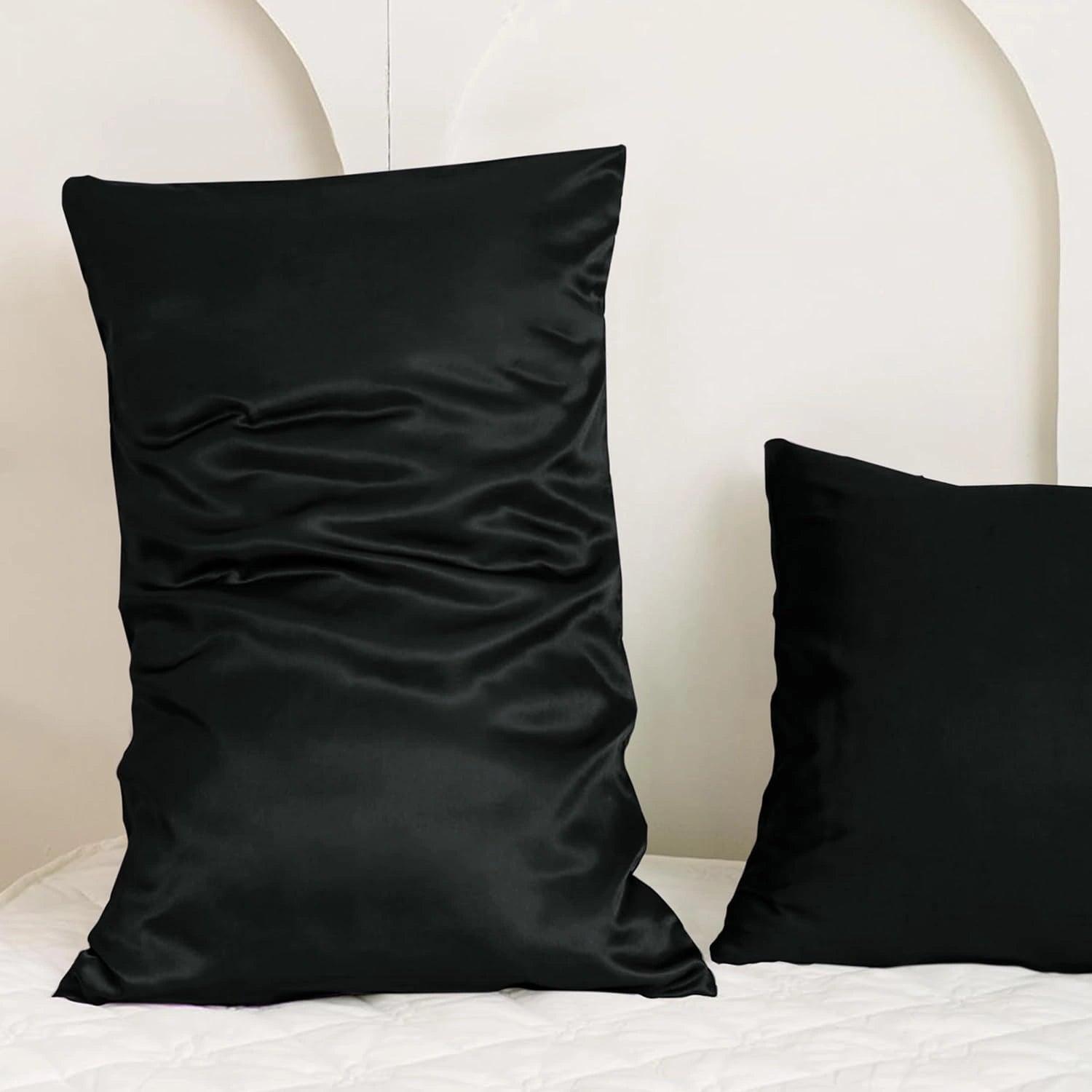 2 Pack Satin Silk Pillowcases – 50x75cm, Soft & Cool