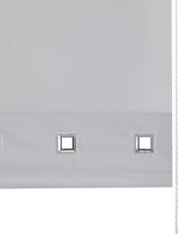 Light Grey Square Eyelet Light Filtering Roller Blinds