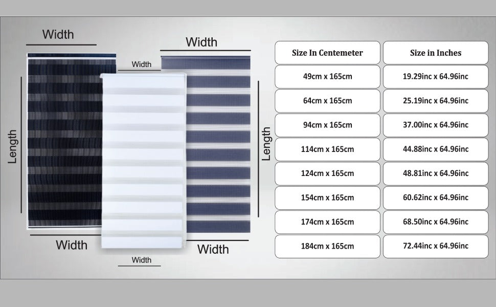 Grey Zebra Day & Night Roller Blinds – Light Control Shades