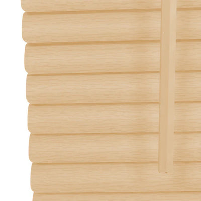 Natural PVC Venetian Blinds 25mm Slats Wood Grain Effect Window Blind