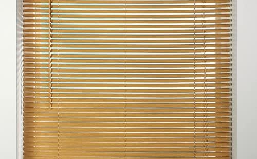 Teak PVC Venetian Blinds 25mm – Wood Grain Look