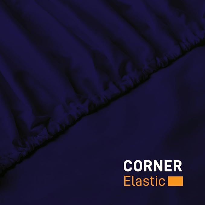 25cm Microfiber Soft Elastic Fitted Bed Sheet