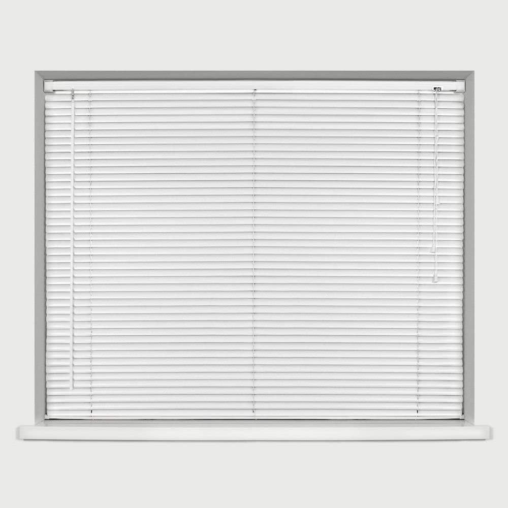 White PVC Venetian Blinds 25mm – Waterproof & Sleek