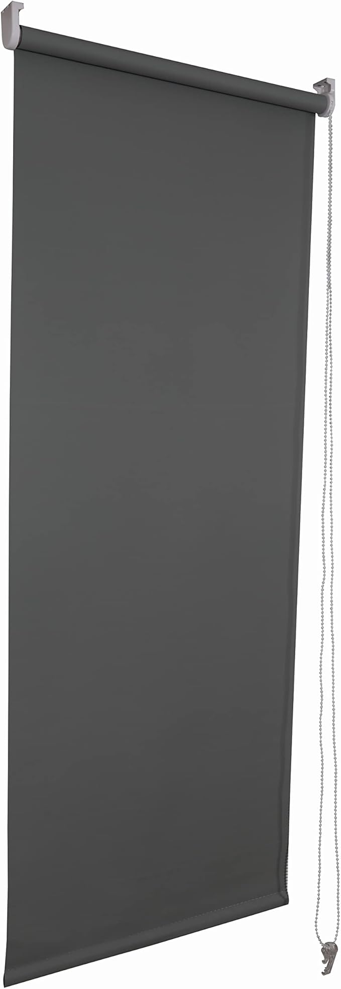 Dark Grey Thermal Blackout Roller Blind – UV Shield