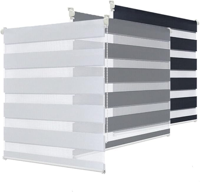 Black Zebra Day & Night Roller Blinds – Modern Light Control
