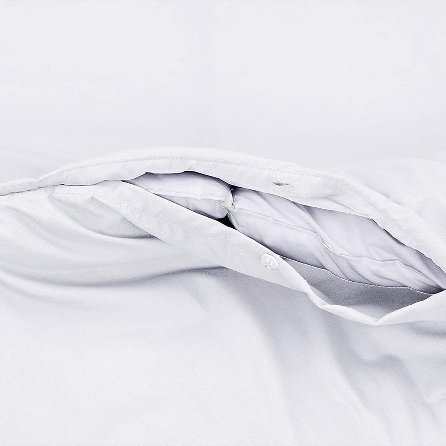 Polycotton Embroidered Bratta Hotel Quality Duvet Cover Set