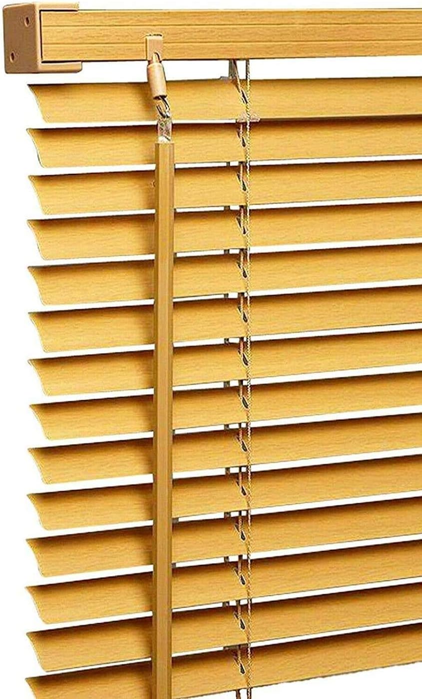 Teak PVC Venetian Blinds 25mm – Wood Grain Look