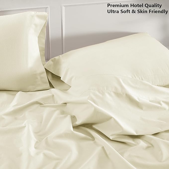 100% Cotton Flat Sheet Hotel Quality Bed Sheet