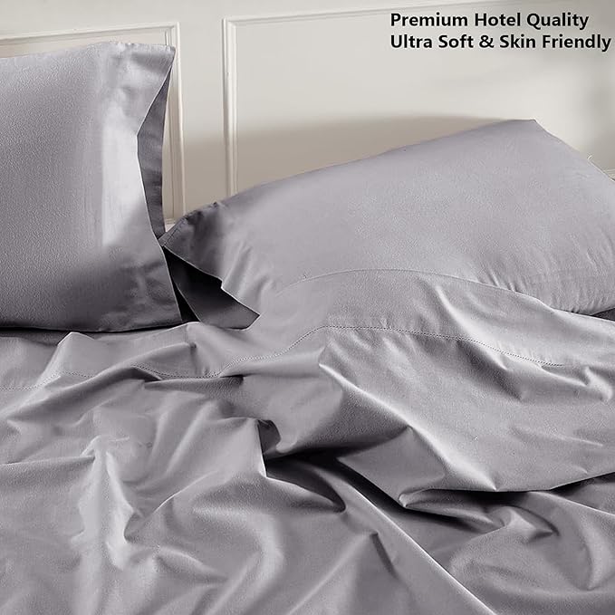 100% Cotton Flat Sheet Hotel Quality Bed Sheet