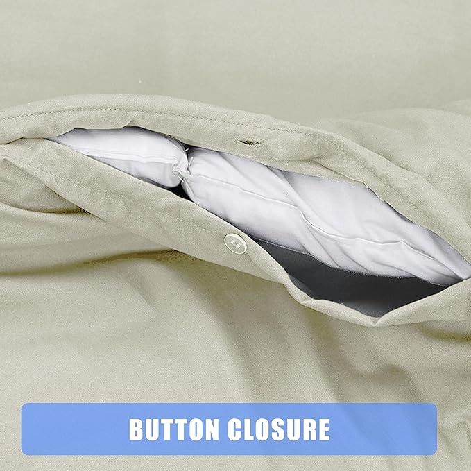 Polycotton Embroidered Bratta Hotel Quality Duvet Cover Set