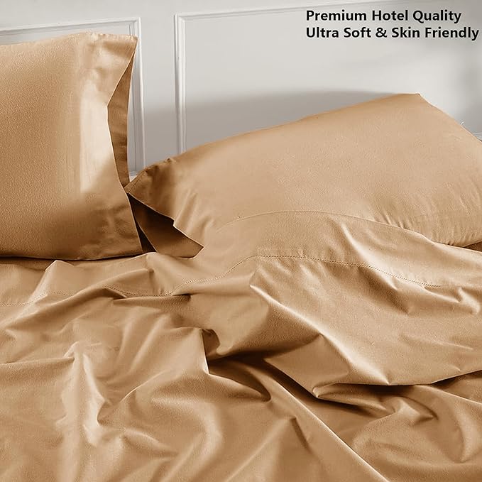 100% Cotton Flat Sheet Hotel Quality Bed Sheet