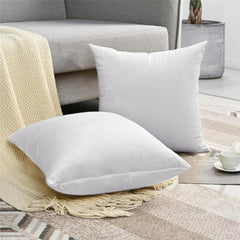 Elegant velvet cushion covers in rich texture and soft finish, perfect for upscale home decor