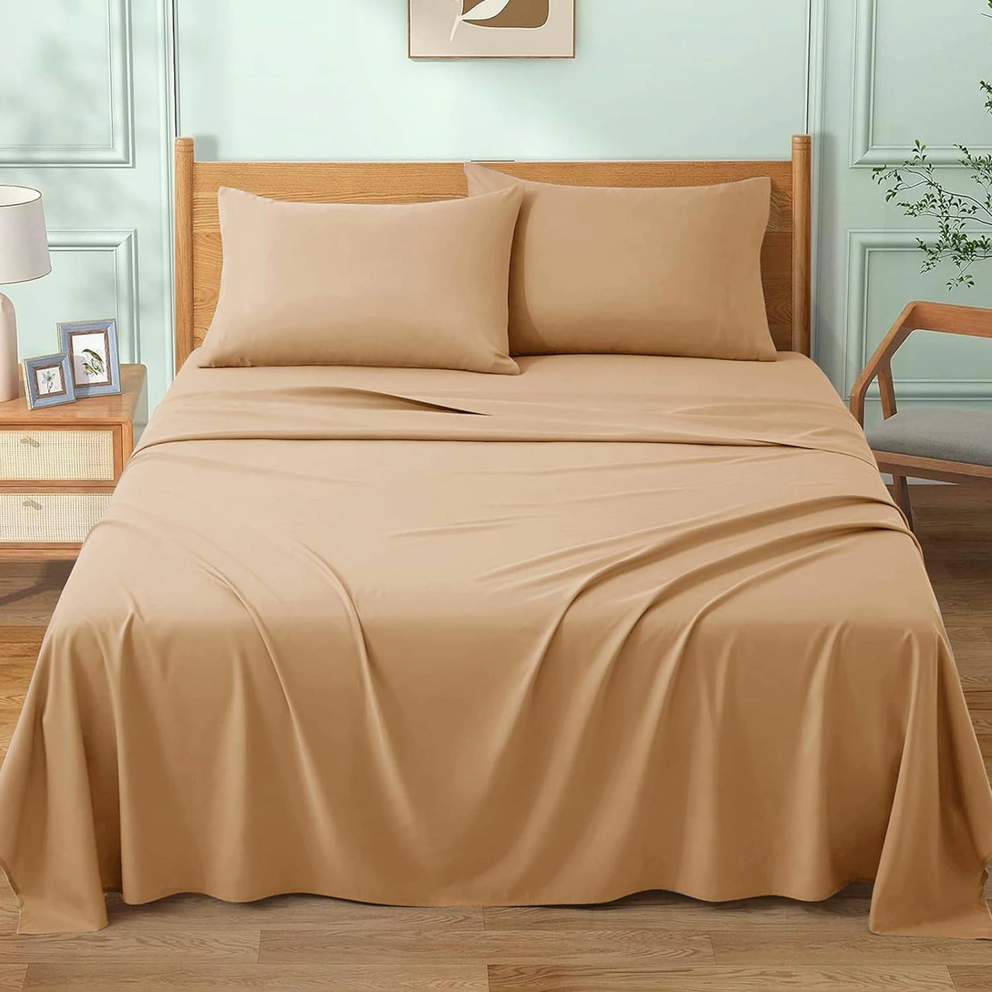 Cotton flat sheets available in white, grey, cream, navy, beige, and charcoal
