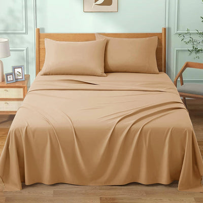 Cotton flat sheets available in white, grey, cream, navy, beige, and charcoal
