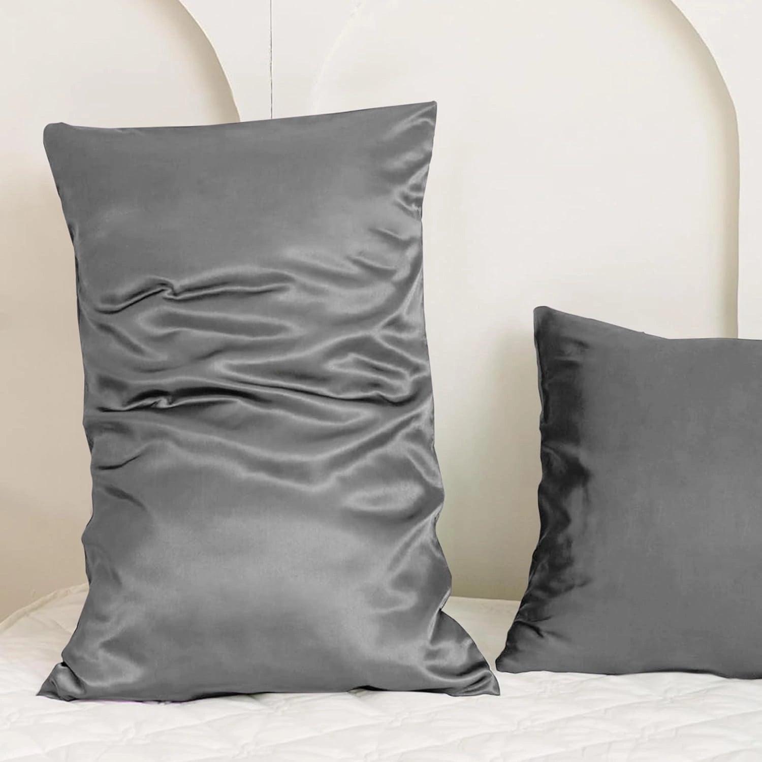 2 Pack Satin Silk Pillowcases – 50x75cm, Soft & Cool