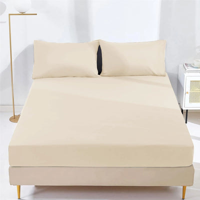 25cm microfiber soft elastic fitted bed sheet
