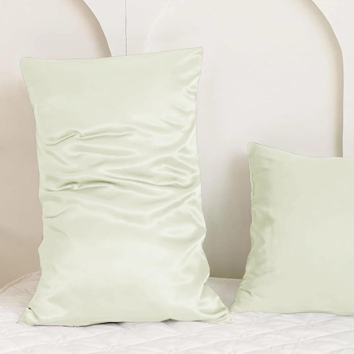 2 Pack Satin Silk Pillowcases – 50x75cm, Soft & Cool