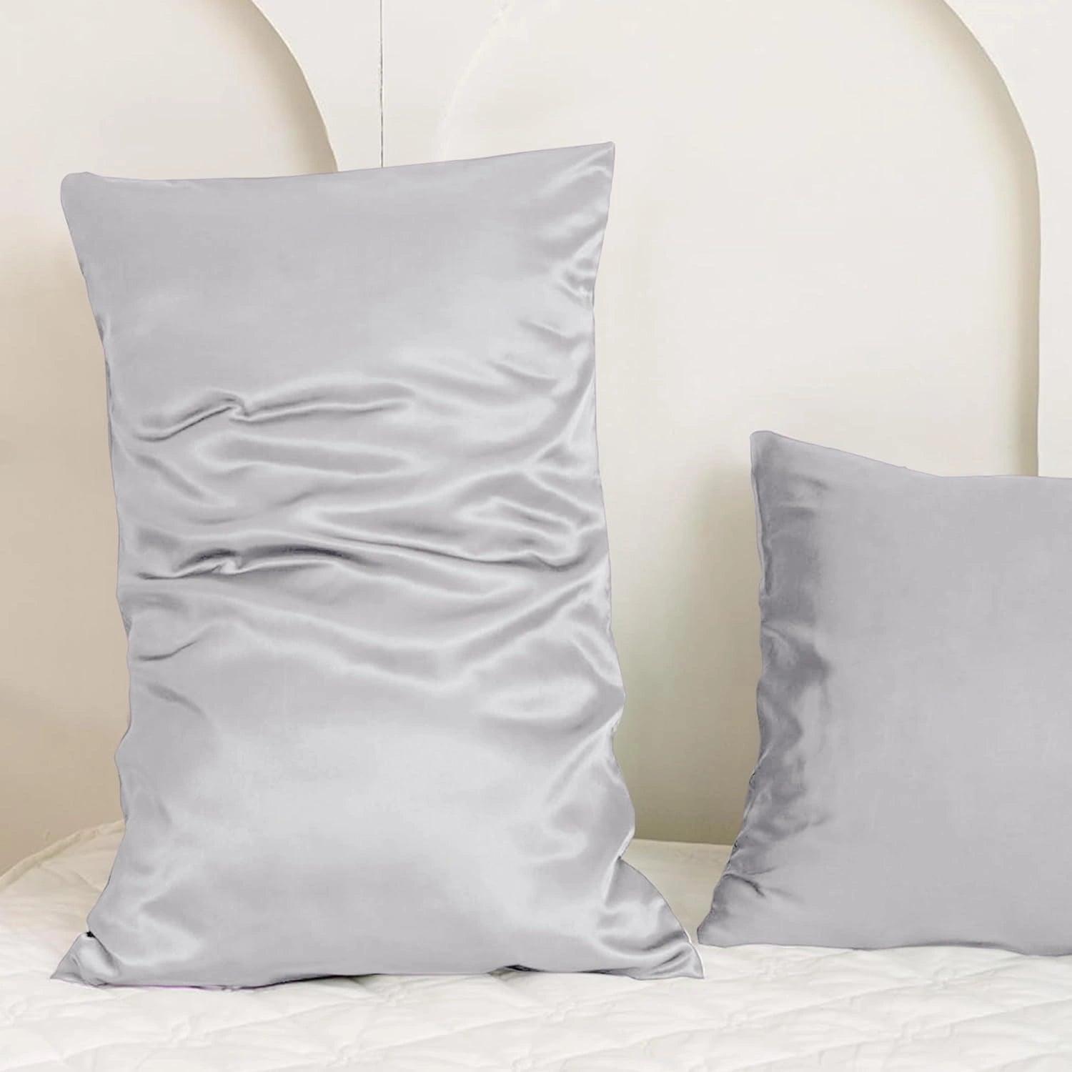 2 Pack Satin Silk Pillowcases – 50x75cm, Soft & Cool