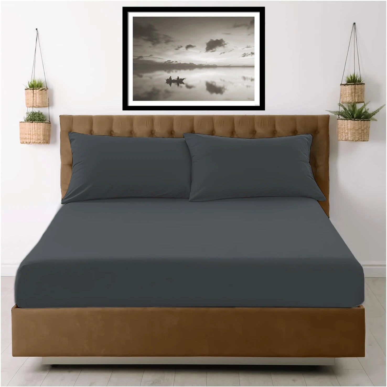 Luxury feel microfiber bed sheet for everyday comfort