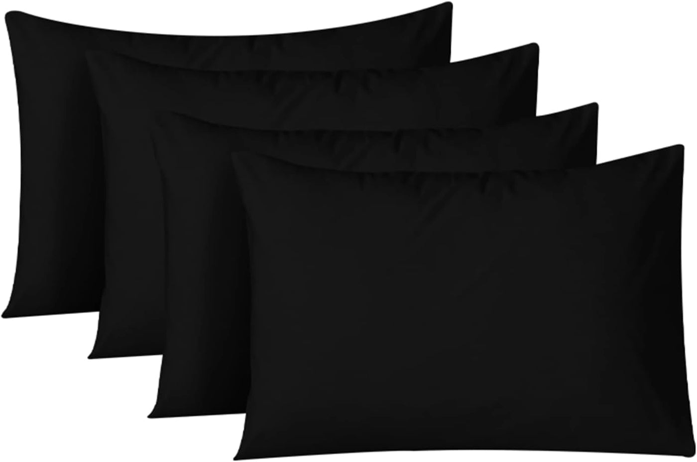 Close-up of envelope-style closure on Egyptian cotton pillowcase
