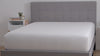 Hotel quality deep fitted sheet styled in modern bedroom