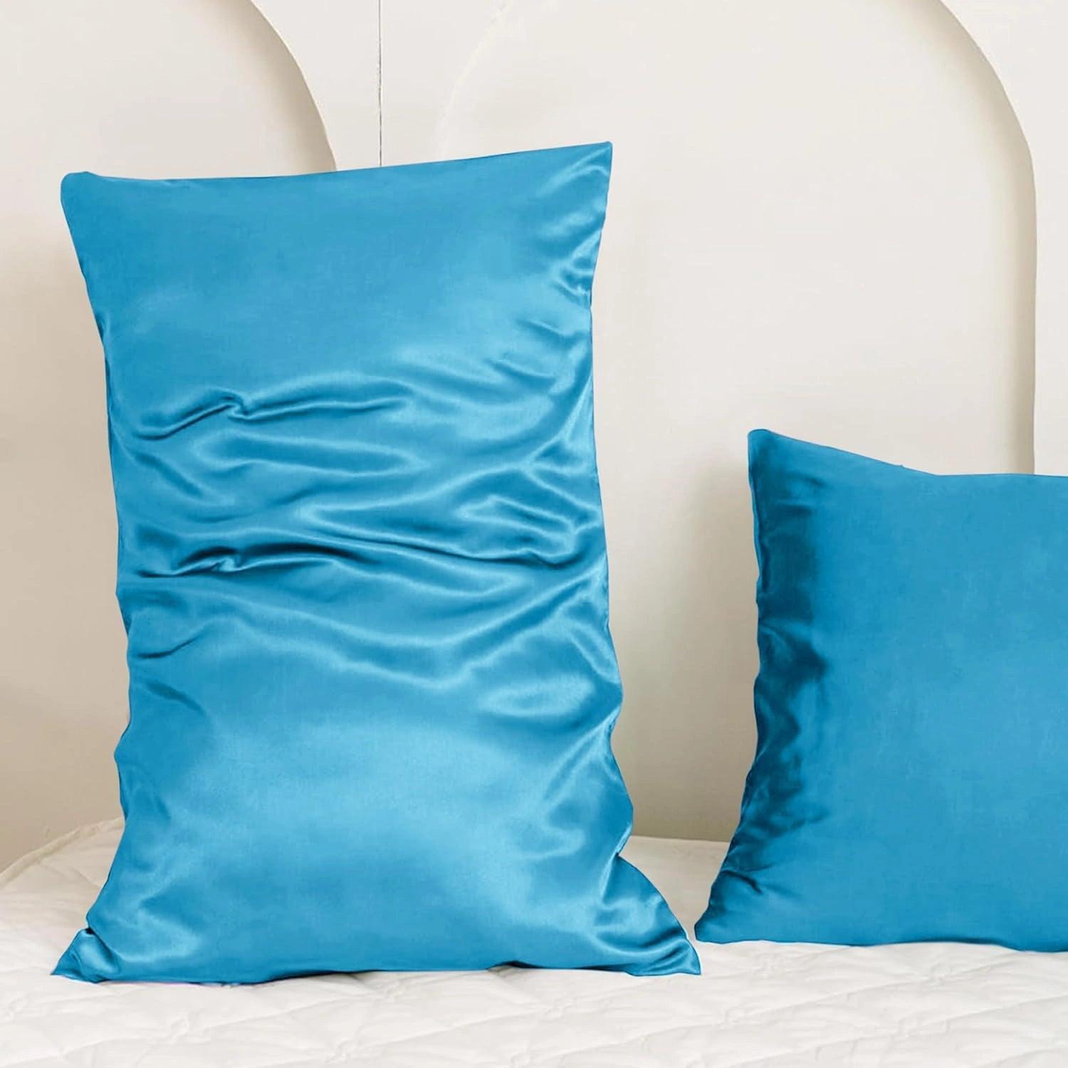 2 Pack Satin Silk Pillowcases – 50x75cm, Soft & Cool